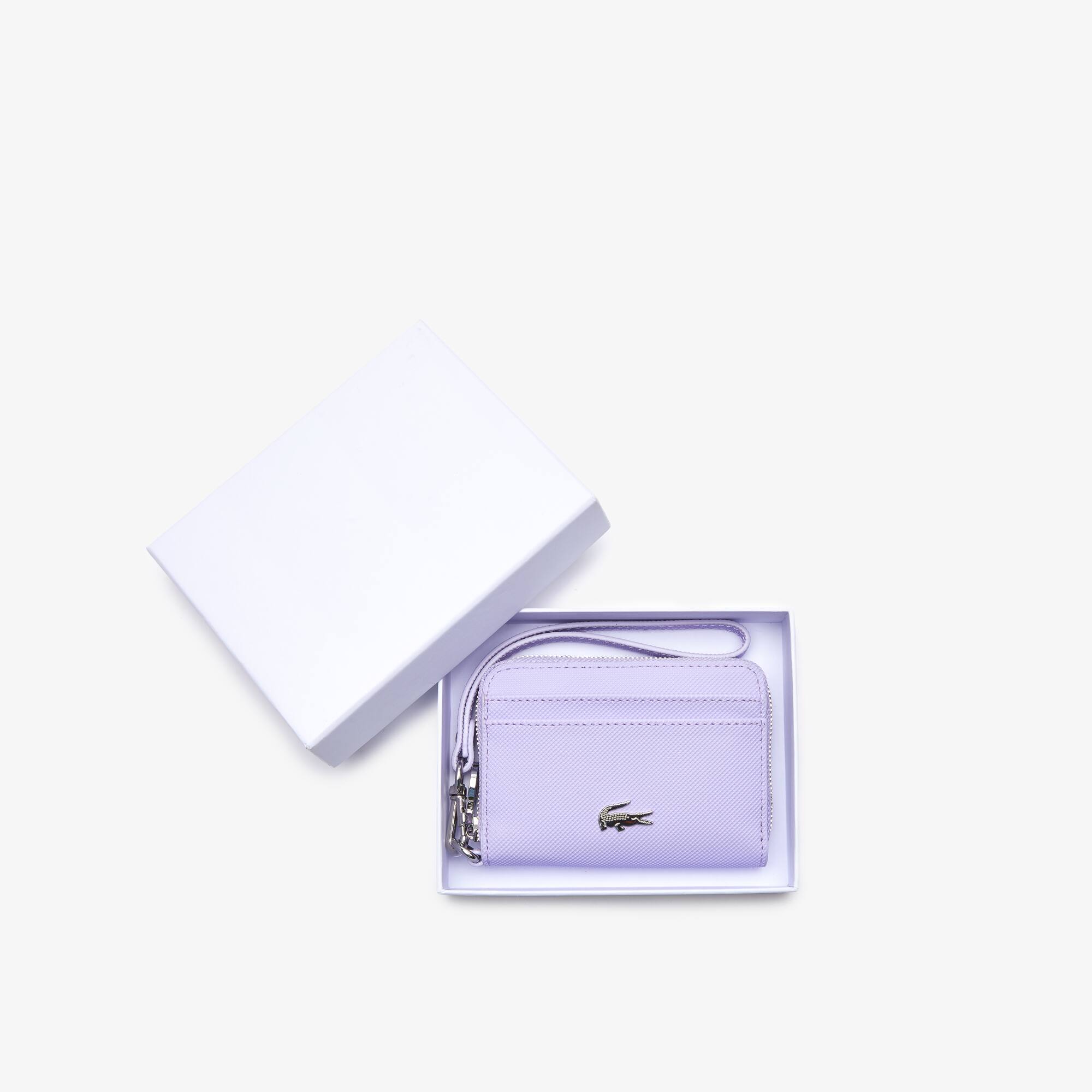 Women's Daily Classic Small Piqué Canvas Zip Wallet - Wallets