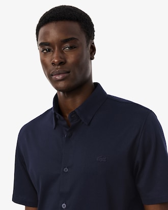 Slim Fit Short Sleeved Shirt