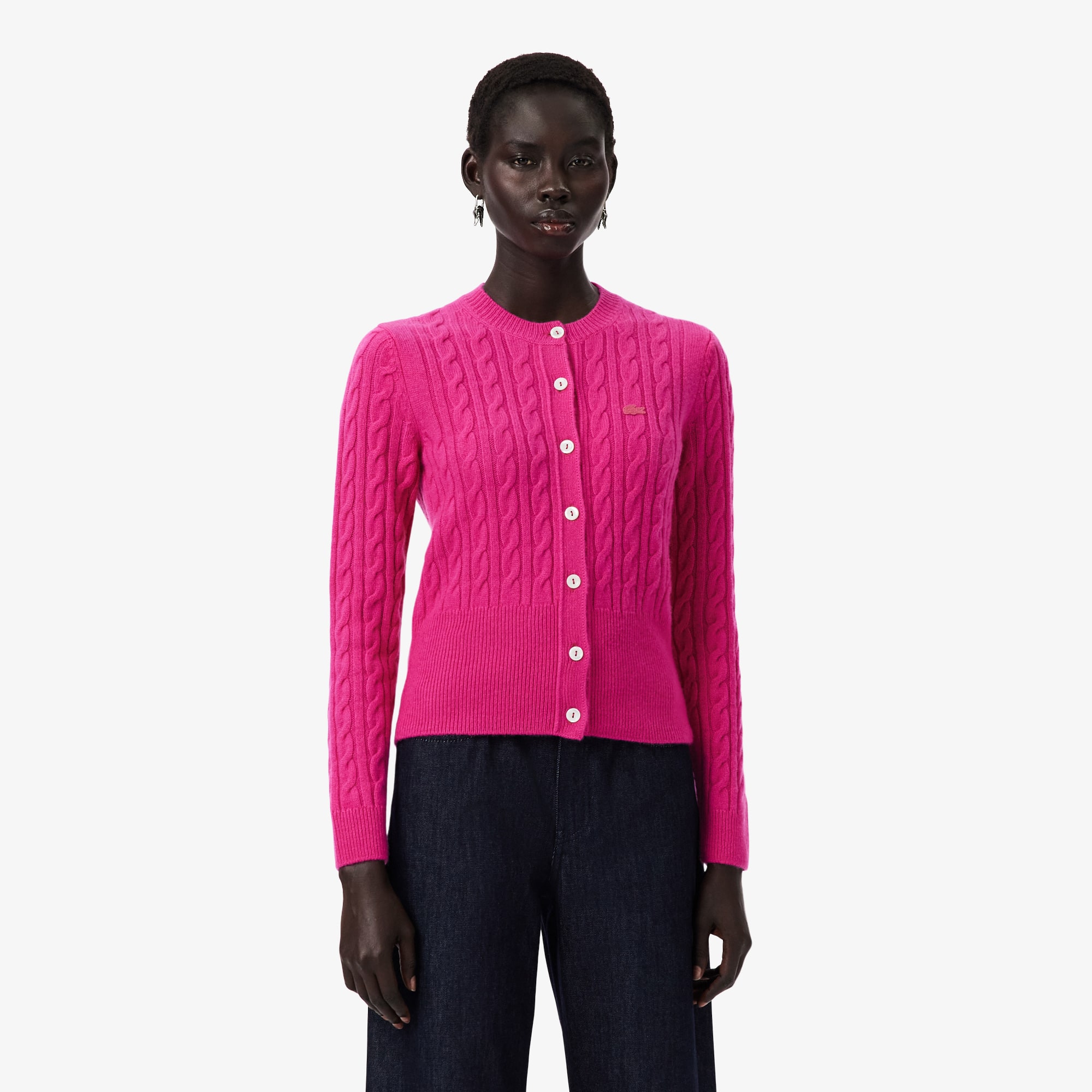 『別注』LACOSTE×URBAN RESEARCH　CARDIGAN LACOSTE（ラコステ）の「『別注』LACOSTE×URBAN RESEARCH