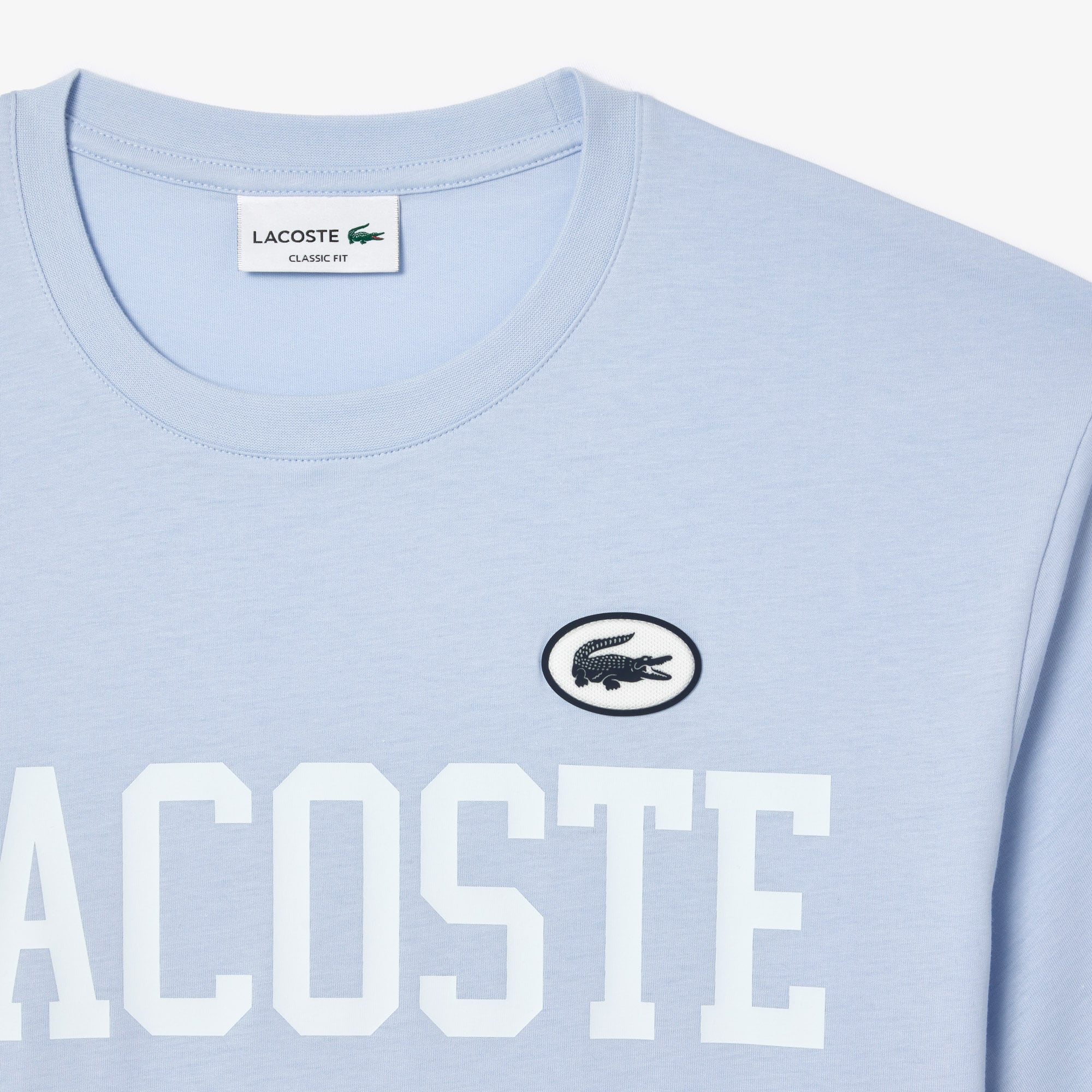 【関税込み】Lacoste Tシャツ Men's Contrast Badge Cotton T-Shirt - T-shirts - New In 2025