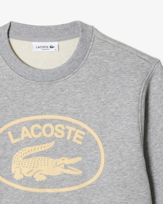 Women's Loose Fit Organic Cotton Fleece Sweatshirt