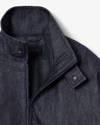 Runway Denim Track Jacket