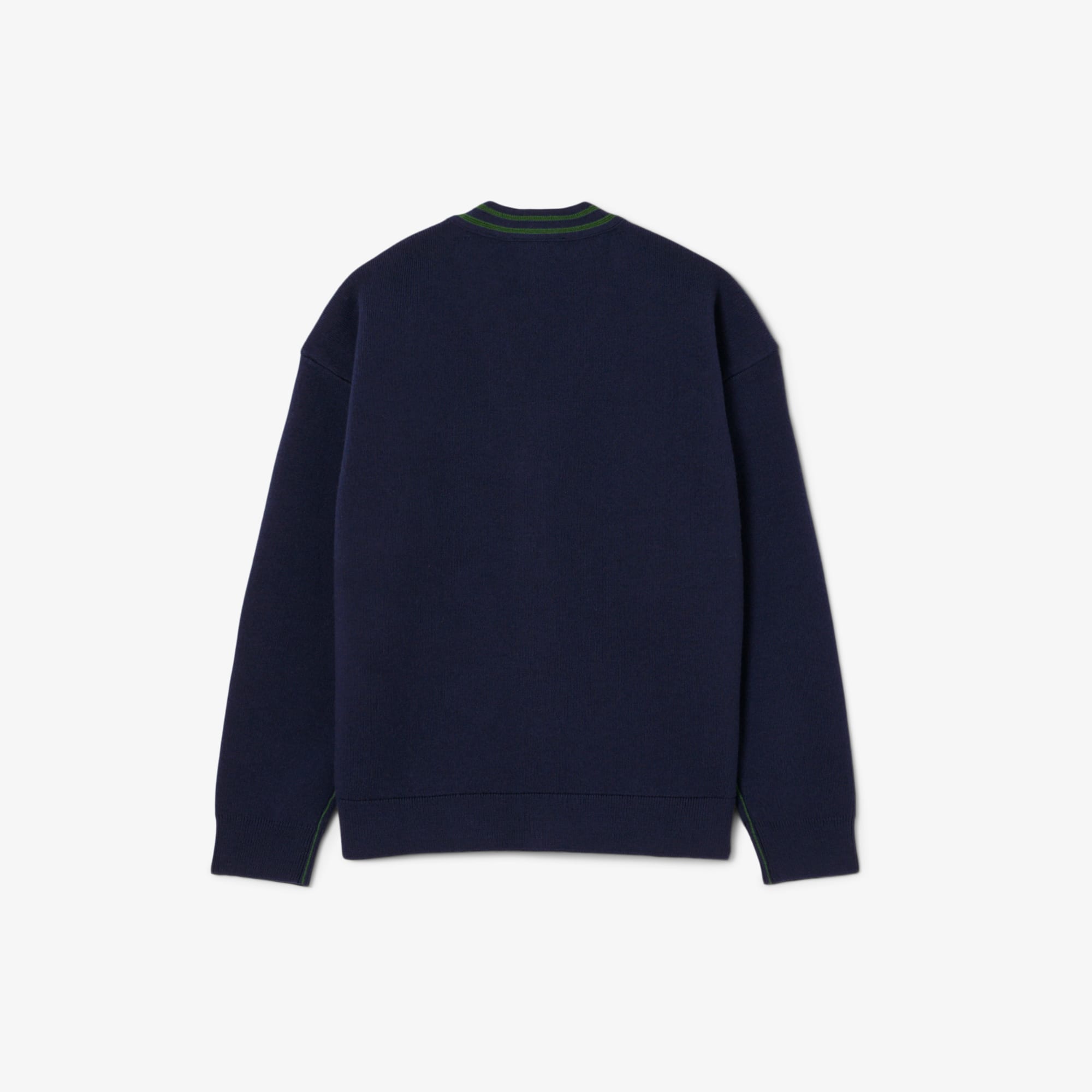 Boys' Cotton & Wool V-Neck Cardigan