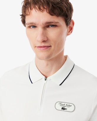 Ultra Dry Badge Accent Tennis Heritage Polo Shirt