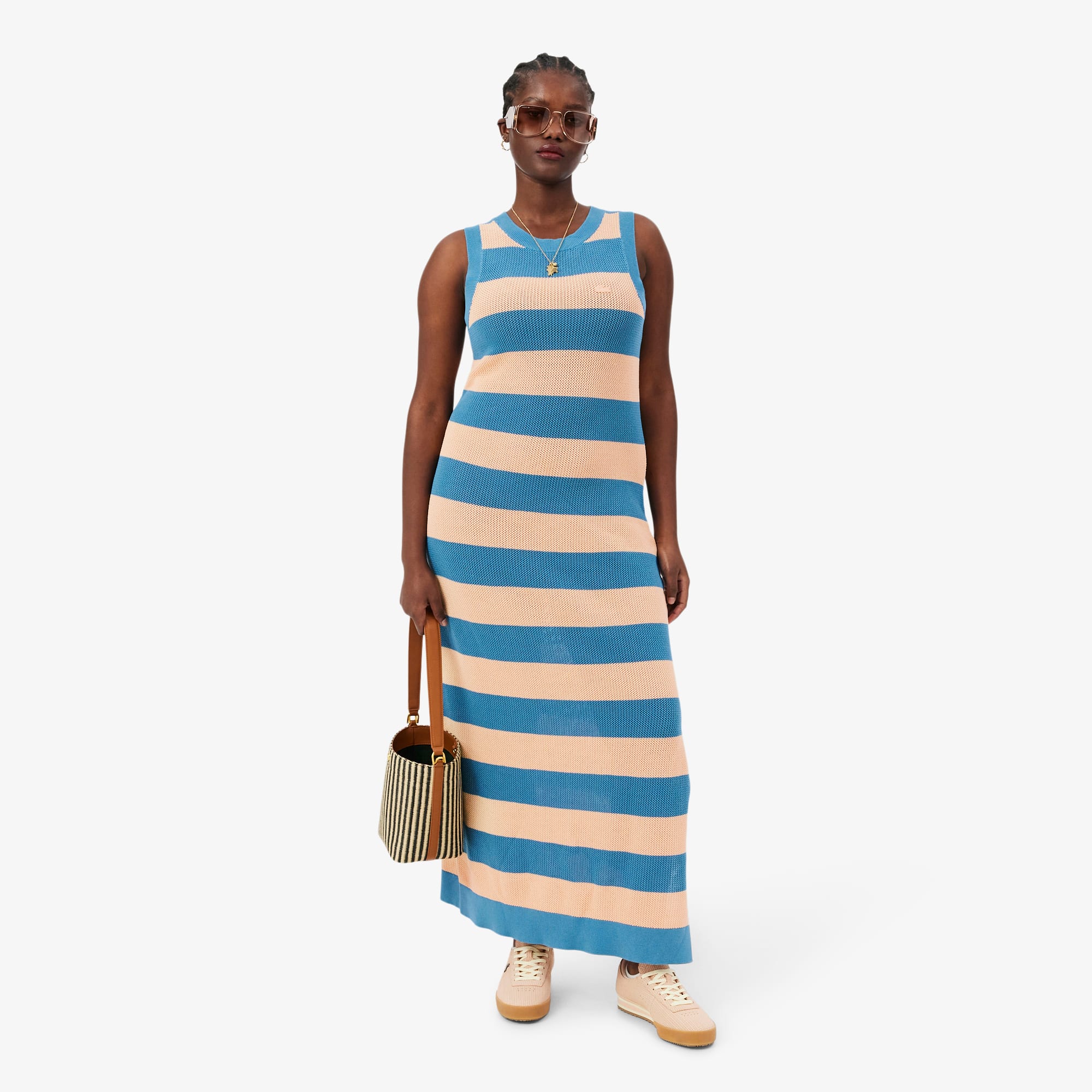 Striped Cotton Dress