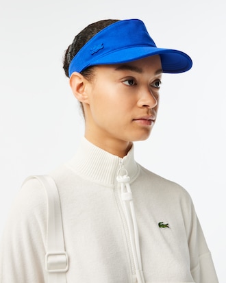 Visi&egrave;re femme en piqu&eacute; de coton