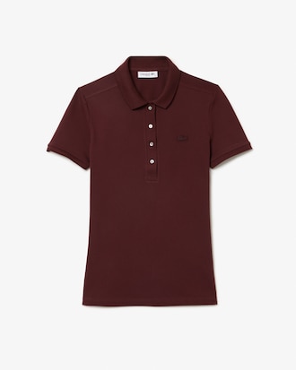 Women's L.12.D Slim Fit Stretch Mini Piqué Polo
