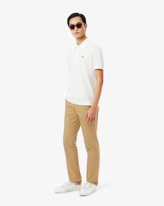 Pantalon chino en coton regular fit