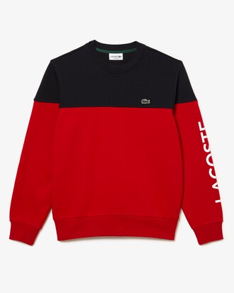 Men&rsquo;s Lacoste Classic Colour-Block Branded Sweatshirt