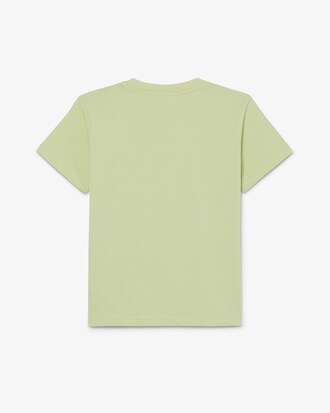 Crocodile Print Cotton T-Shirt