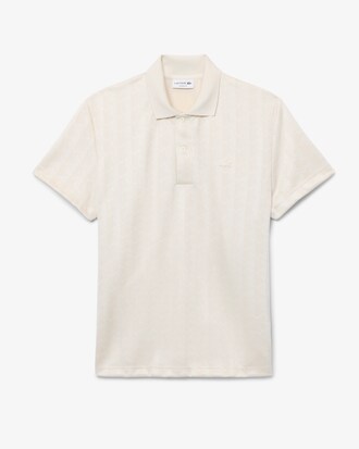 Polo de Jacquard de Corte Cl&aacute;sico con Monogram