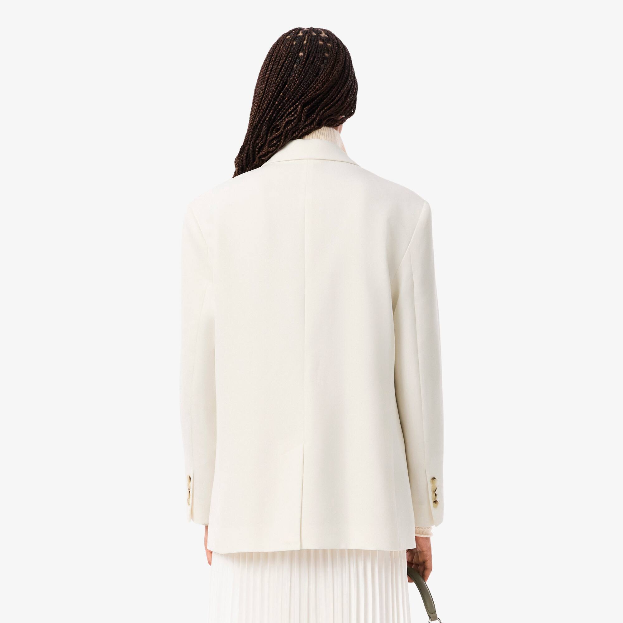 Women's Wool Twill Blazer - undefined - New In 2026 | Lacoste