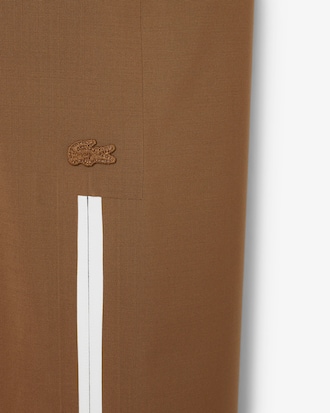 Runway Wool Blend Cargo Skirt