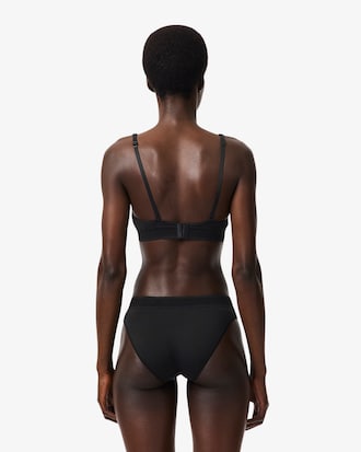 Perforated Band Microfiber Bra