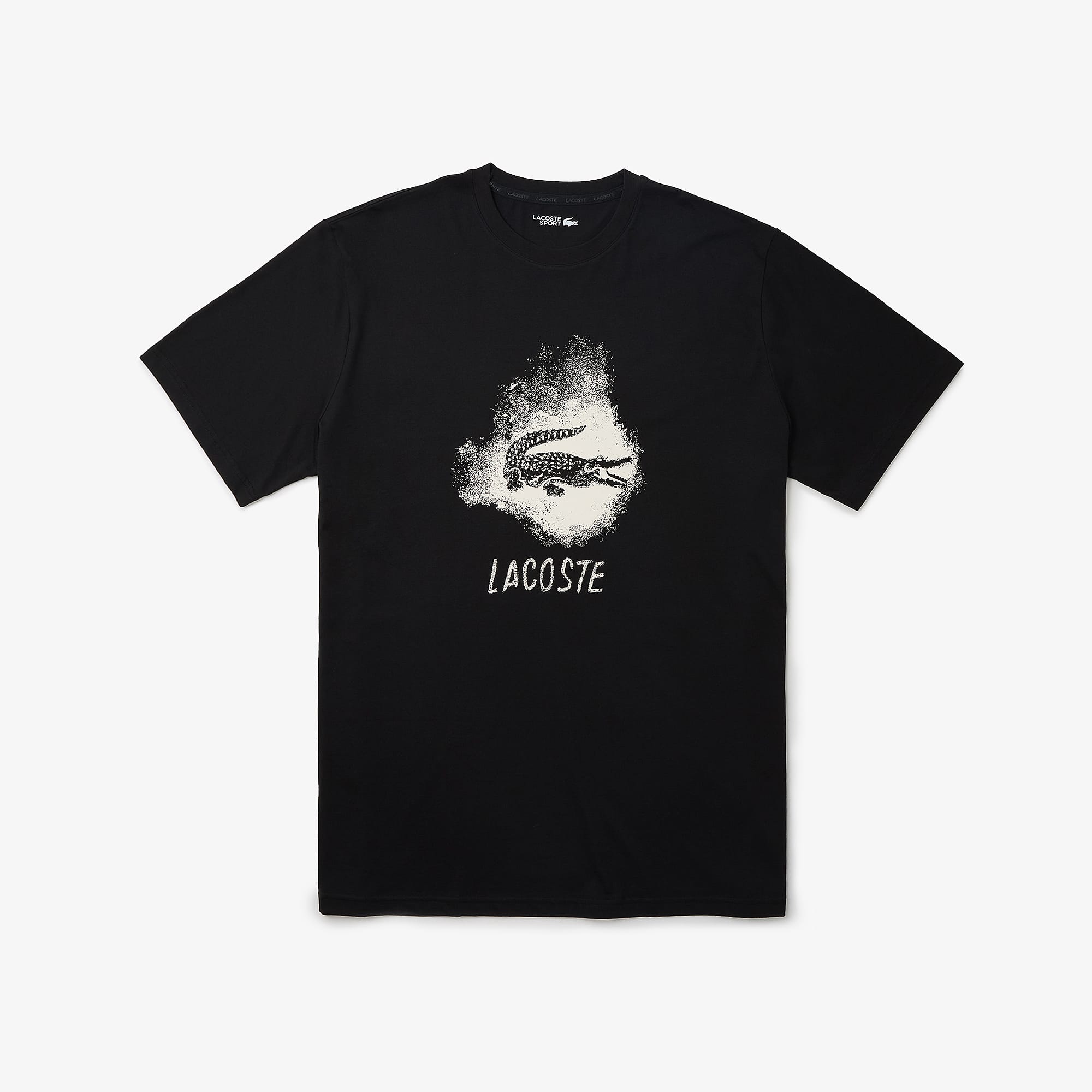 Lacoste Men's Tall Fit Crocodile Sport T-Shirt