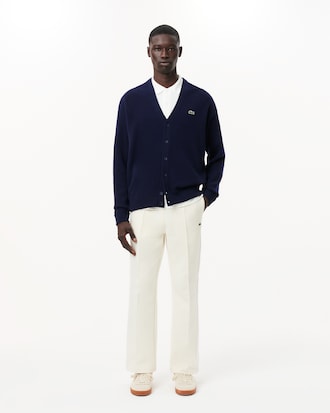 Men's Relaxed Fit Wool Cardigan