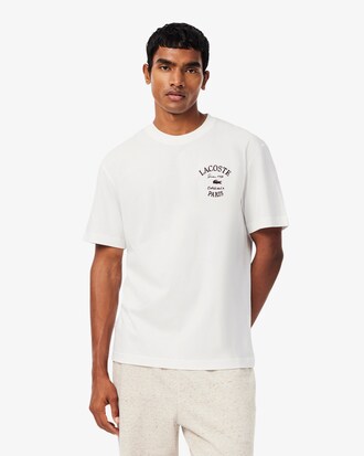 Playera de Tejido Jersey de Algod&oacute;n con Bordado