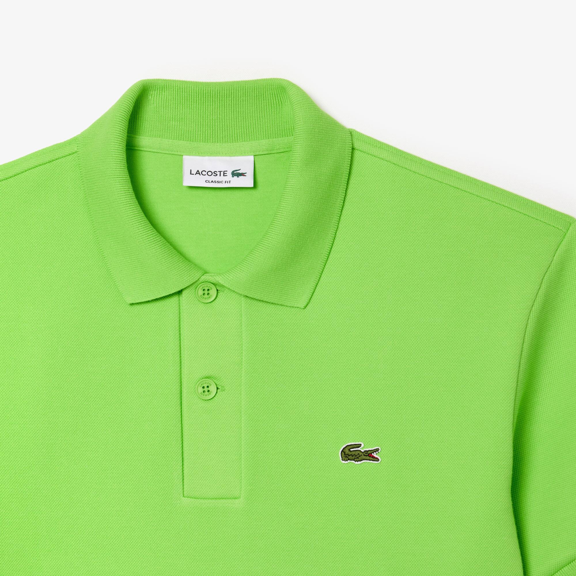 Men's Classic Fit Piqué Polo - Polo Shirts - New In 2026 | Lacoste