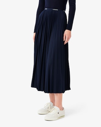 Women's Pleated Maxi Skirt