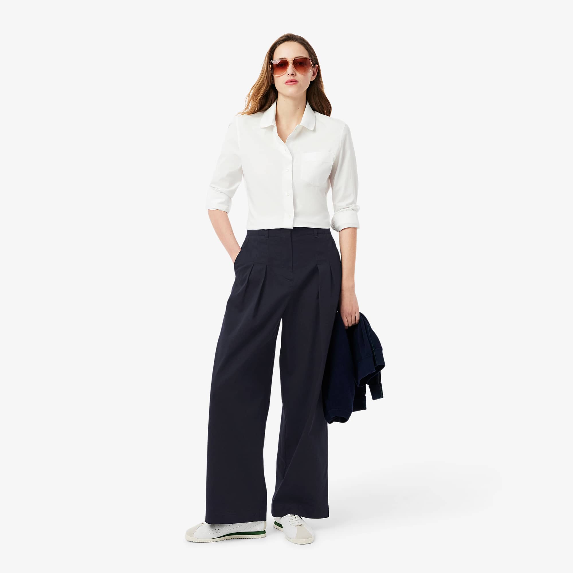 Women's Wide Leg Stretch Pants - Pants & Leggings - New In 2026