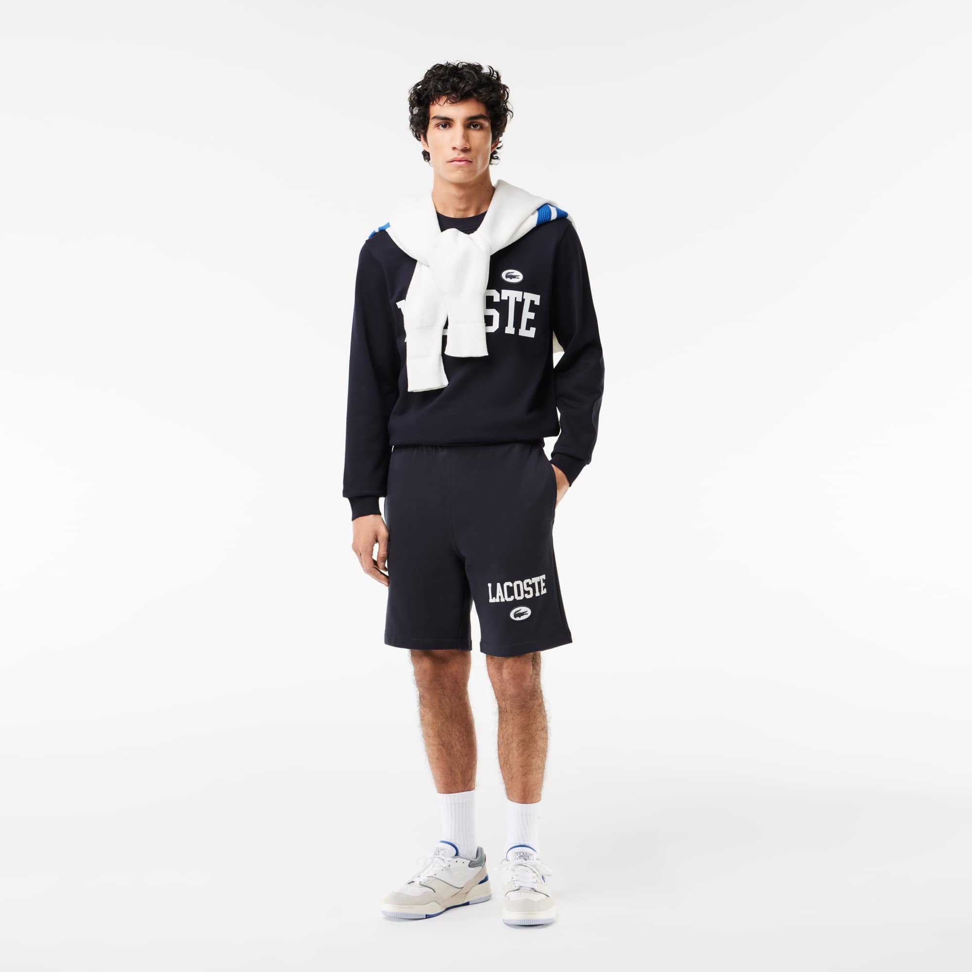 Men's Flocked Fleece Sweatshirt - Sweaters & Sweatshirts