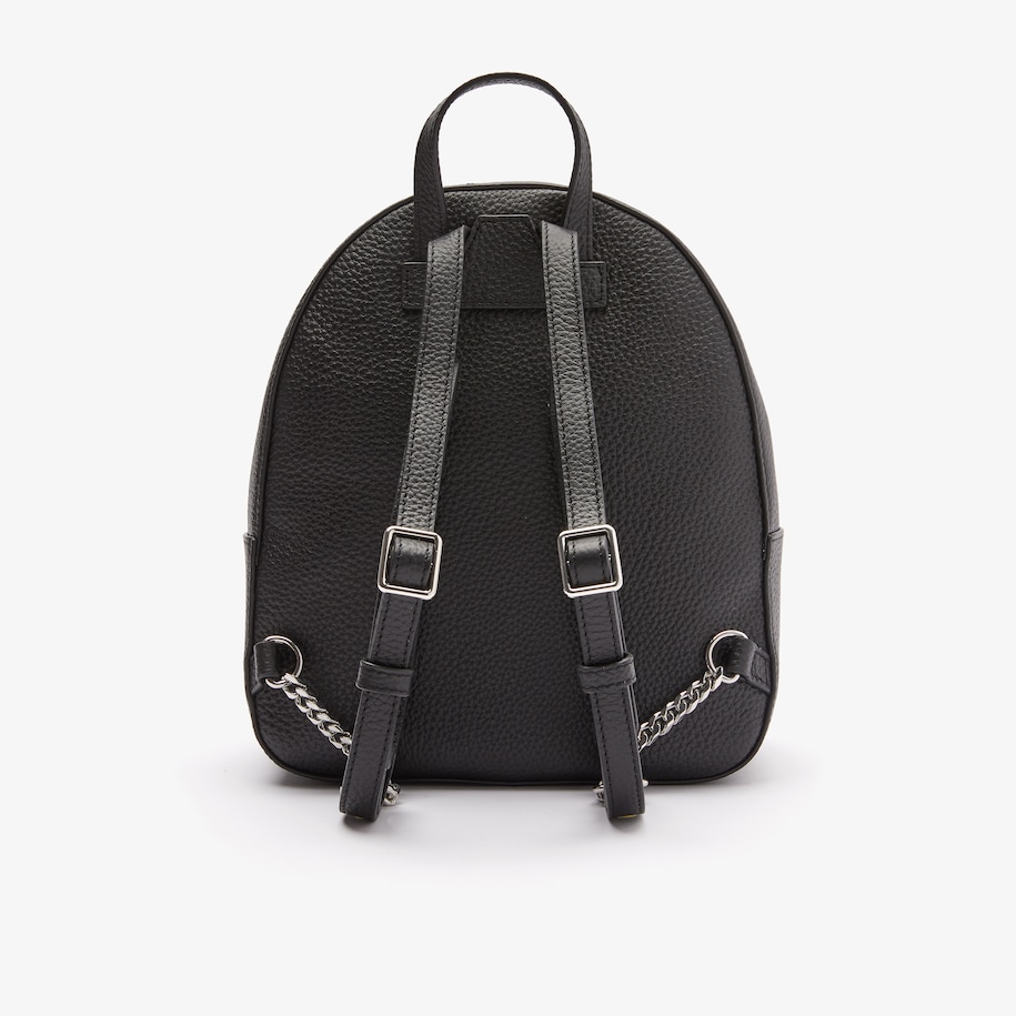 Women’s Croco Crew Grained Leather Backpack LACOSTE