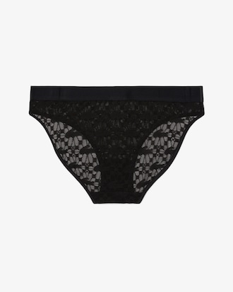 Logo Waist Mesh Briefs