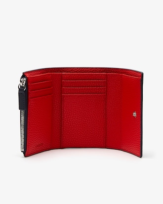 Cartera Anna con solapa y cierre a presi&oacute;n para mujer