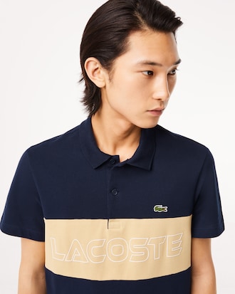 Men's Regular Fit Stretch Mini Piqué Polo