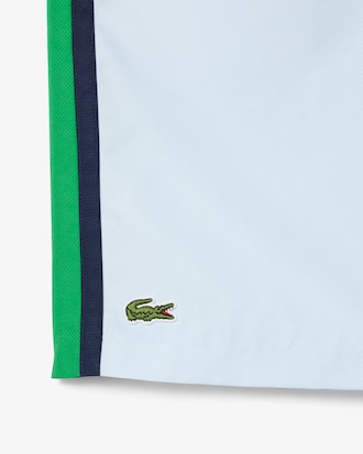 Men's Lightweight Colorblock Stripe Tennis Shorts