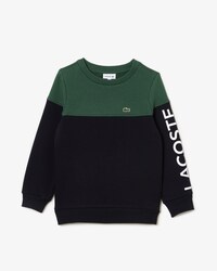 Kids' Fleece Crew Neck Colorblock Sweatshirt