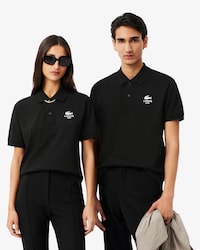 Polo Unisex De Corte Cl&aacute;sico Con Estampado Exclusivo L.12.12