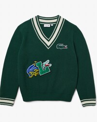 Men's Comic Badge Sweater