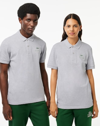 Unisex Regular Fit Stretch Mini Piqué Polo
