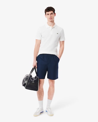 Men's Regular Fit Wool Blend Shorts