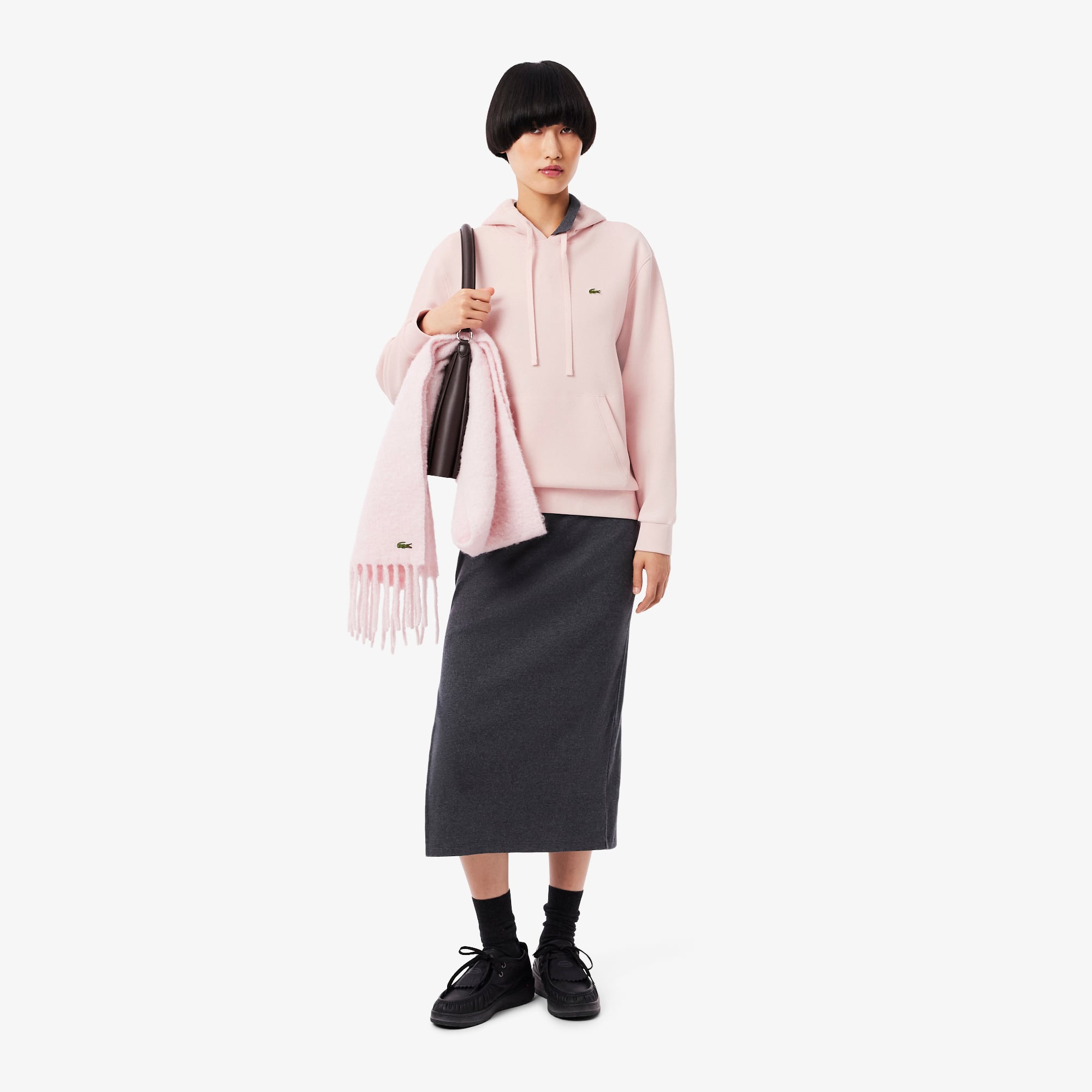 Women's Piqué Hoodie - Sweaters & Sweatshirts - New In 2026 | Lacoste