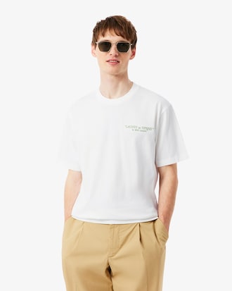 Embroidered Cotton T-Shirt