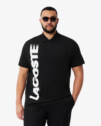 Men's Regular Fit Lacoste Movement Printed Polo