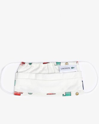 Kids L.12.12 Pack of 3 Face Protection Masks in Cotton Piqu&eacute;