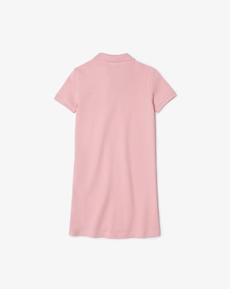 Kids' Lacoste x Minecraft Cotton Piqu&eacute; Polo Dress