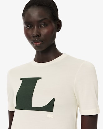 Runway Silk Graphic T-shirt