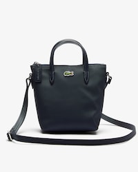 Mini sacoche femme L.12.12 Concept petit piqué en toile enduite et zippée