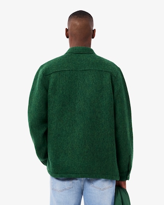 Men's Wool Blend Overshirt