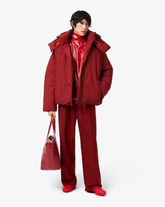 Runway Glossy Taffeta Sweatshirt