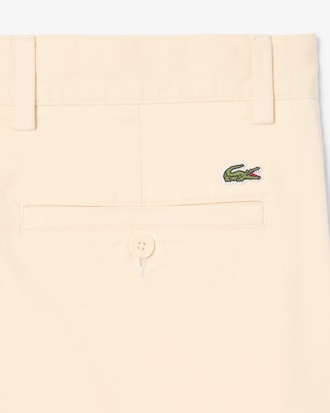 Shorts Chinos de Twill El&aacute;stico
