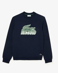 Men&rsquo;s Crew Neck Unbrushed Fleece Sweatshirt