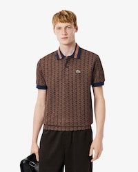Polo Monogram de Corte Cl&aacute;sico para Hombre