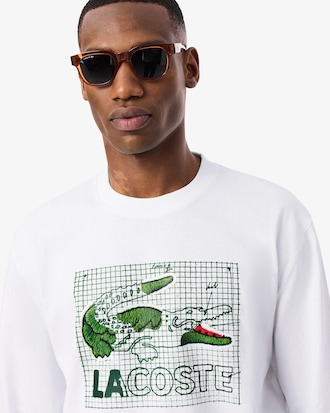 Relaxed Fit Long Sleeved Heavy Cotton T-Shirt