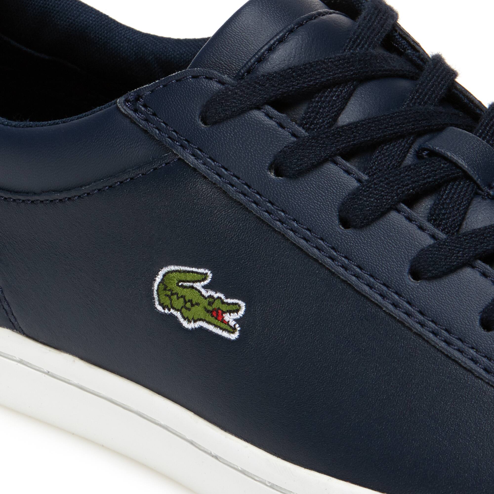 Women's Straightset Leather Sneakers | LACOSTE