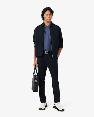 Men's Classic Fit L.12.12 Heathered Polo